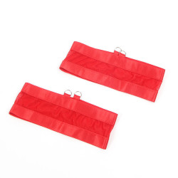 SUBBLIME - 955250 ROTER BONDAGE-BH MIT STRUMPFBAND-SET S/M – Produktansicht 7