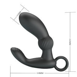 PRETTY LOVE - CAYLA ANALVIBRATOR-MASSAGER SCHWARZ – Produktansicht 5
