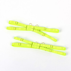 SUBBLIME - 955281 BH-SET MIT HALSKETTE UND BEINDETAILS FLUORESZIERENDES GRÜN L/XL – Produktansicht 9
