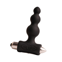 ROCKS-OFF - PETITE SENSATIONS BUBBLES ANAL PLUG VIBRATOR SCHWARZ – Produktansicht 2