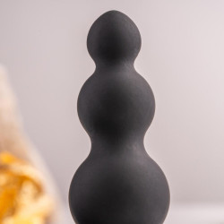 ROCKS-OFF - PETITE SENSATIONS BUBBLES ANAL PLUG VIBRATOR SCHWARZ – Produktansicht 3