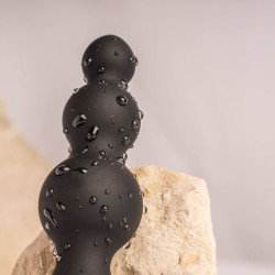 ROCKS-OFF - PETITE SENSATIONS BUBBLES ANAL PLUG VIBRATOR SCHWARZ – Produktansicht 4