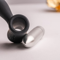 ROCKS-OFF - PETITE SENSATIONS TEAZER ANAL PLUG VIBRATOR SCHWARZ – Produktansicht 5