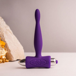 ROCKS-OFF - PETITE SENSATIONS TEAZER ANAL PLUG VIBRATOR LILA – Produktansicht 2