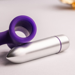 ROCKS-OFF - PETITE SENSATIONS TEAZER ANAL PLUG VIBRATOR LILA – Produktansicht 5