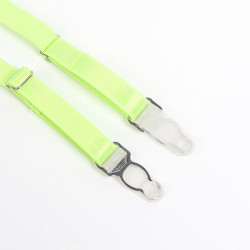 SUBBLIME - 955311 BH-SET MIT SPITZE UND STRUMPFBAND GRÜN UND BLAU S/M – Produktansicht 12