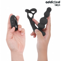 ADDICTED TOYS – ROTIERENDER PROSTATAMASSAGEGERÄT MIT FERNBEDIENUNG – Produktansicht 2