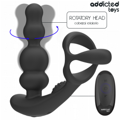 ADDICTED TOYS – ROTIERENDER PROSTATAMASSAGEGERÄT MIT FERNBEDIENUNG – Produktansicht 3