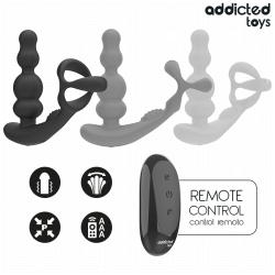 ADDICTED TOYS – ROTIERENDER PROSTATAMASSAGEGERÄT MIT FERNBEDIENUNG – Produktansicht 6