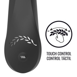 BLACK&SILVER - KEAN VIBRATOR TOUCH-STEUERUNG – Produktansicht 2