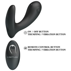 PRETTY LOVE - MIRABELLE PROSTATAVIBRATOR MIT FERNBEDIENUNG – Produktansicht 7