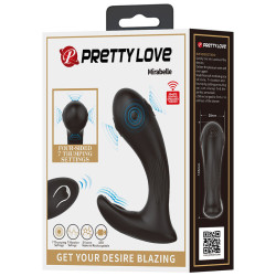 PRETTY LOVE - MIRABELLE PROSTATAVIBRATOR MIT FERNBEDIENUNG – Produktansicht 9