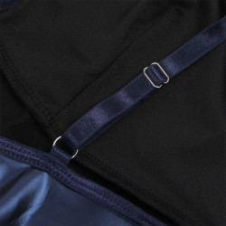 SUBBLIME - 955427 KLEID MIT BLAUEN LEDERTRÄGERN L/XL – Produktansicht 8