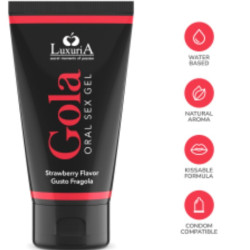 INTIMATELINE LUXURIA - ORAL SEX GEL ERDBEERGESCHMACK 50 ML – Produktansicht 4