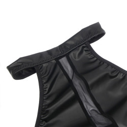 SUBBLIME - 955472 NECKHOLDER-KLEID MIT TRANSPARENZEN, SCHWARZ, S/M – Produktansicht 7