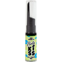 SECRETPLAY - FLIRTY KISS GELS MIT ORALEN SEX-EFFEKTEN ERDBEERE & MINZE 2 x 8 GR – Produktansicht 3