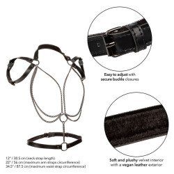 CALEXOTICS - EUPHORIA MULTICHAIN HALTER HARNESS PREMIUM – Produktansicht 3