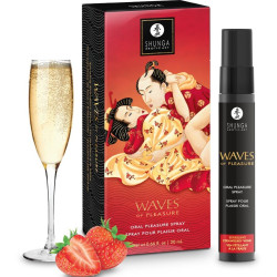 SHUNGA - WAVES PLEASURE SPRAY ORAL SEXUCTIVE ERDBEERE 20 ML – D-244896