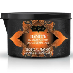 KAMASUTRA - MASSAGEKERZE MIT TROPISCHEM GRIFF 170 GR – Produktansicht 2