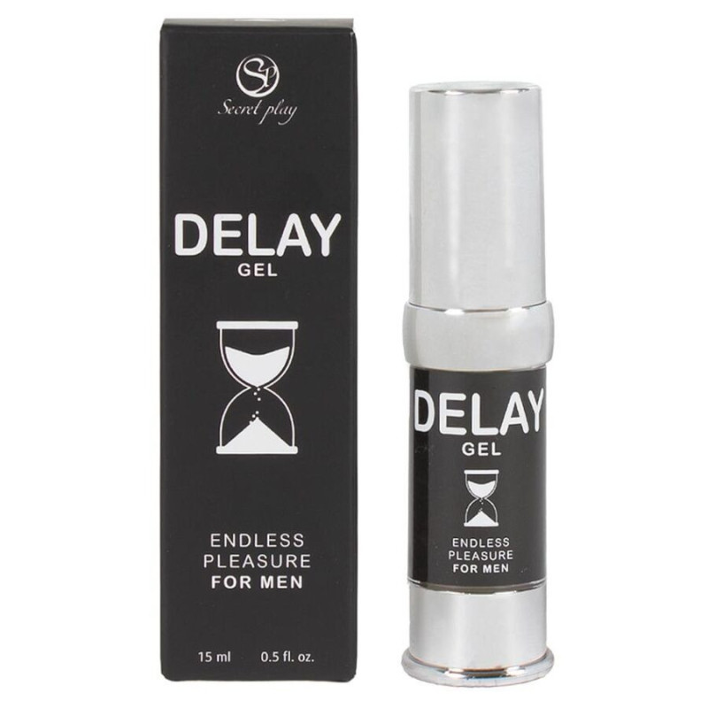 SECRETPLAY - VERZÖGERUNGSGEL FÜR MÄNNER ENDLOSES VERGNÜGEN 15 ML