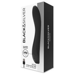 BLACK&SILVER - KEAN VIBRATOR TOUCH-STEUERUNG – Produktansicht 8