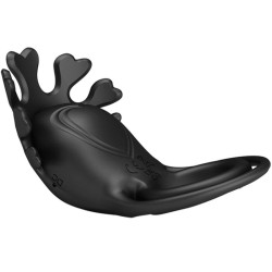 PRETTY LOVE - RUBEN VIBRATORRING 7 VIBRATIONEN SCHWARZES SILIKON – Produktansicht 5