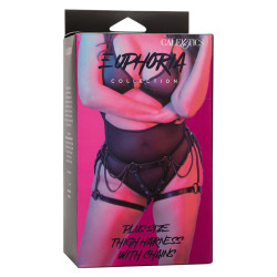 CALEXOTICS - EUPHORIA MULTICHAIN OBERSCHENKELHARNESS PREMIUM PLUS GRÖSSE – Produktansicht 5