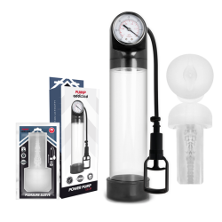 PUMP ADDICTED - RX9 TRANSPARENT MIT MASTURBATOR – Produktansicht 2