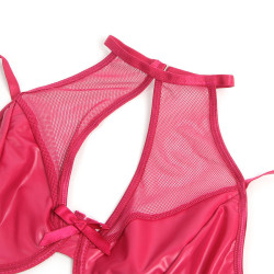 SUBBLIME - 957605 LEDER-BH UND ROCK-SET ROT S/M – Produktansicht 6