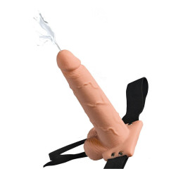 FETISH FANTASY SERIES - SERIE - VERSTELLBARES GURT REALISTISCHER PENIS MIT SPRITZENDEN BLLEN 19 CM – Produktansicht 3