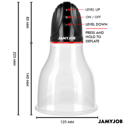 JAMYJOB - XPAND LITE AUTOMATISCHE HODENPUMPE 3 SAUGSTUFEN GRAU – Produktansicht 5