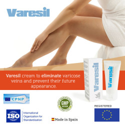500 COSMETICS - VARESIL-CREME-BEHANDLUNG FÜR VARICOSE-VENEN – Produktansicht 2