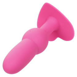 CALEXOTICS - FIRST TIME ANAL PLUG MIT PERLENSONDE 10 VIBRATIONEN ROSA – Produktansicht 5