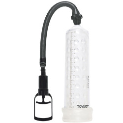 TOYJOY - LEISTUNGSSTARKE MASSAGEPUMPE MIT TRANSPARENTER HÜLLE