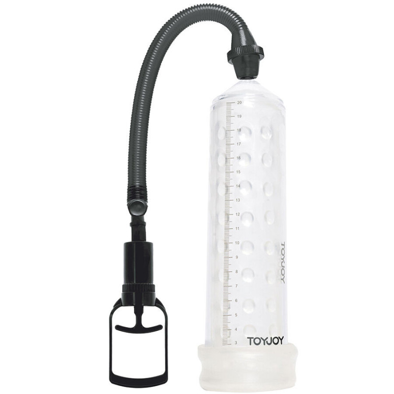TOYJOY - LEISTUNGSSTARKE MASSAGEPUMPE MIT TRANSPARENTER HÜLLE