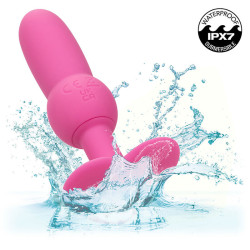 CALEXOTICS - FIRST TIME ANAL PLUG MIT PERLENSONDE 10 VIBRATIONEN ROSA – Produktansicht 9