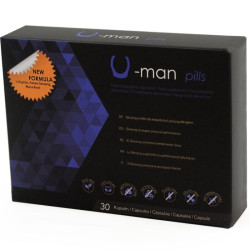 500 COSMETICS - U-MAN VERBESSERT PENISGRÖSSE UND SEXUELLE KRAFT - 30 KAPSELN – Produktansicht 2