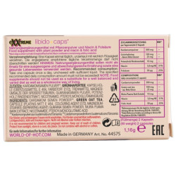 HOT - EXTRA LUBIDO CAPS WOMAN 2 UNITS – Produktansicht 4