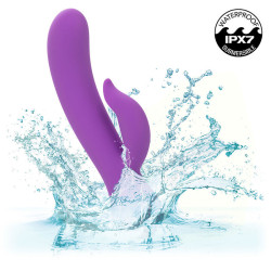 CALEXOTICS - FIRST TIME VIBRATOR PLEASER WIEDERAUFLADBAR LILA – Produktansicht 9