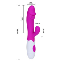 PRETTY LOVE - FLIRTATION SCHNITZIGER VIBRATOR – Produktansicht 8