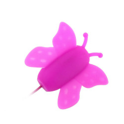 BAILE - LOVE EGGS BUTTERFLY CLITORIS STIMULATOR 12 GESCHWINDIGKEITEN LILA FERNBEDIENUNG – Produktansicht 4