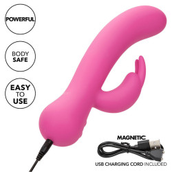 CALEXOTICS - FIRST TIME VIBRATOR RABBIT WIEDERAUFLADBAR ROSA – Produktansicht 8