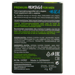 HOT - MORINGA MEN CAPS MAN 60 EINHEITEN – Produktansicht 3