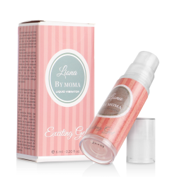 LIONA BY MOMA - FLÜSSIGER VIBRATOR AUFREGENDES GEL 6 ML – Produktansicht 4