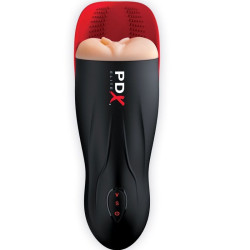 PDX ELITE - STROKER FUCK-O-MATIC VAGINA DOPPELVIBRATION, PENIS & HODEN – Produktansicht 2