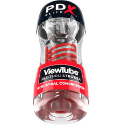PDX ELITE - STROKER VIEWTUBE 2 SPIRALKOMPRESSION TRANSPARENT – Produktansicht 2