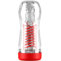 PDX ELITE - STROKER VIEWTUBE 2 SPIRALKOMPRESSION TRANSPARENT – Produktansicht 3