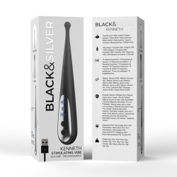 BLACK&SILVER - KENNETH STIMULIERENDE VIBE – Produktansicht 6