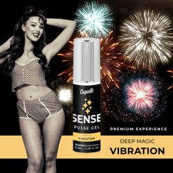 COQUETTE CHIC DESIRE - PULSE ERDBEER VIBRATIONSGEL PREMIUM FLÜSSIGKEIT 6ML – Produktansicht 3