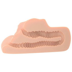 PDX PLUS - PERFECT PUSSY DOUBLE STROKER NATÜRLICHER VAGINA UND ANUS MASTURBATOR – Produktansicht 2